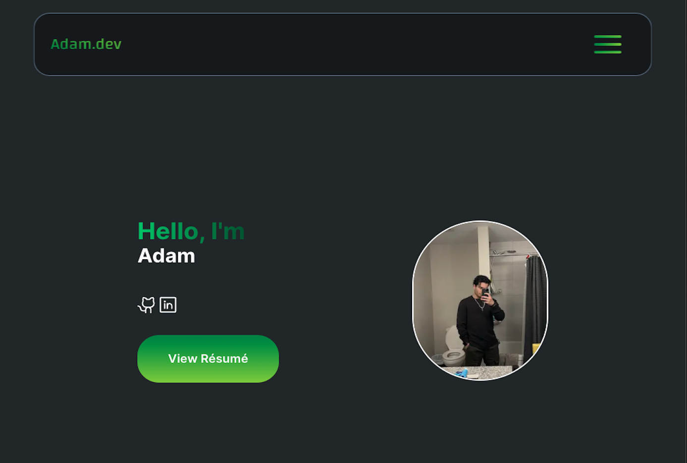Portfolio Website's preview image